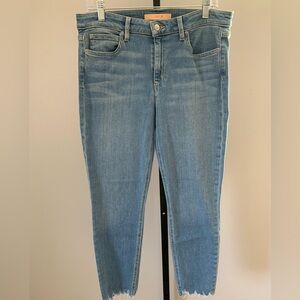 Joe’s Blue Ankle Cropped Slim Fit Jeans